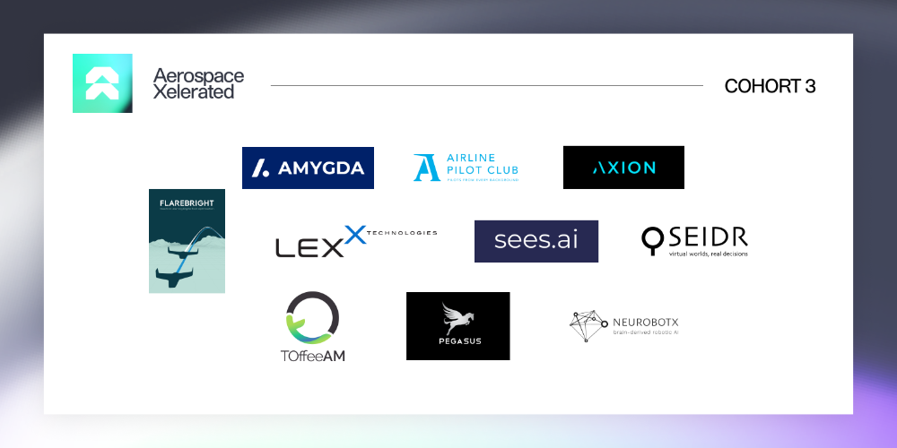 Aerospace Xelerated announces the AI and Autonomy startups in its 3rd cohort 